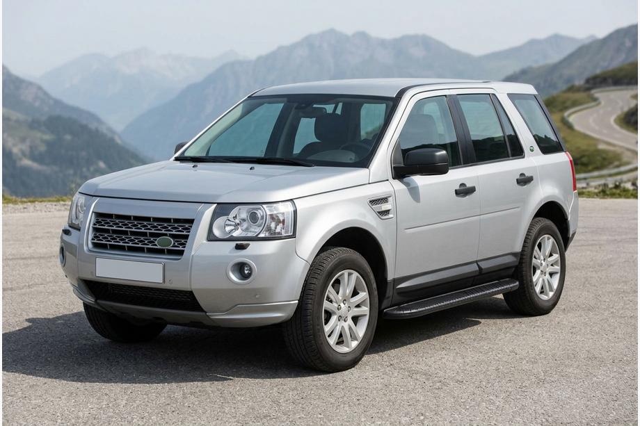 Land Rover Freelander II 2006–2014 Bosphorus Black side steps (2 st., aluminium) Image