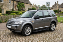 Land Rover Freelander II 2006–2014 RedLine Black zijsteps (set van 2, aluminium) foto 1