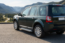 Land Rover Freelander II 2006–2014 Rainbow zijtreden (set van 2, aluminium) foto 1