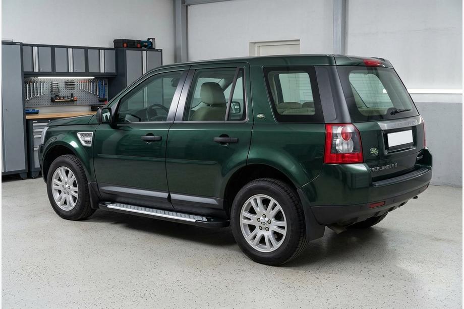 Land Rover Freelander II 2006–2014 Side steps Allmond Grey (2 stuks, aluminium) Foto 1
