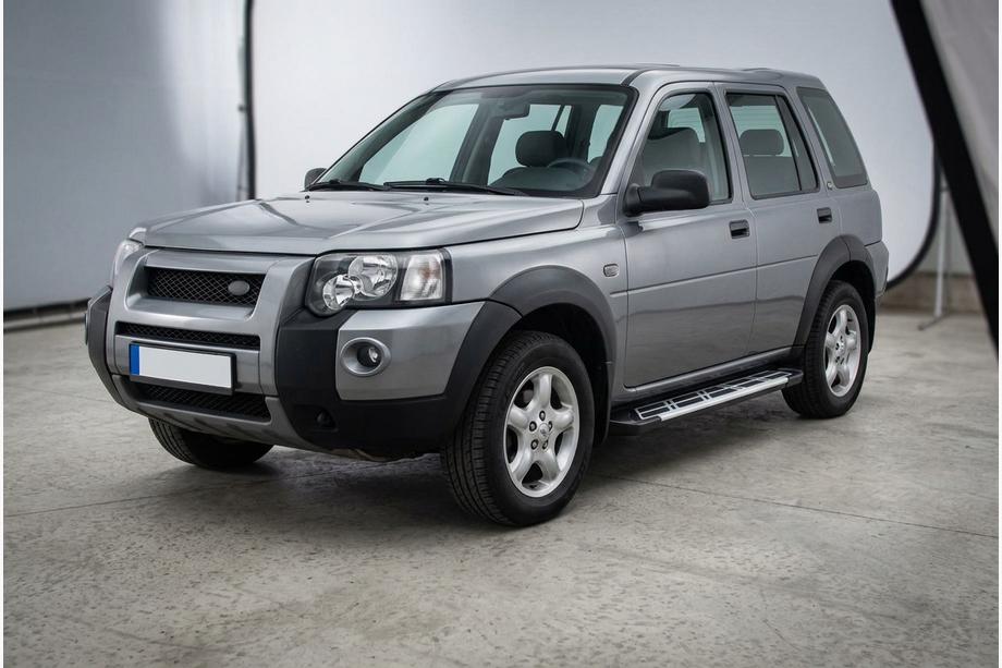 Land Rover Freelander I 1997–2006 Sunrise side steps (set van 2, aluminium) Image