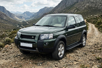Land Rover Freelander I 1997–2006 Bosphorus Black side steps (2 st., aluminium) foto 1