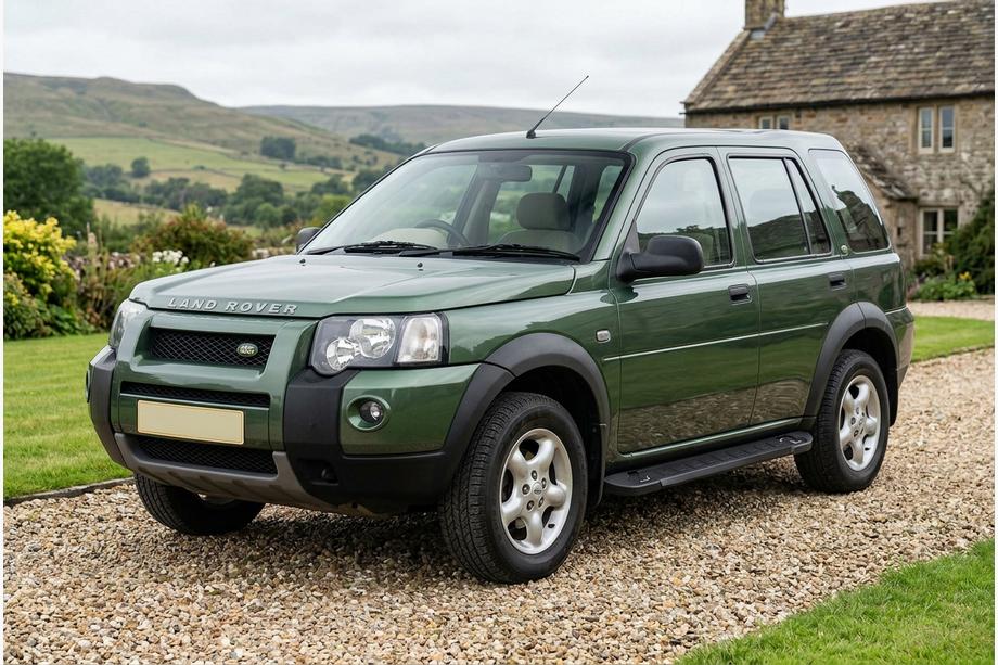 Land Rover Freelander I 1997–2006 RedLine Black zijsteps (set van 2, aluminium) Image