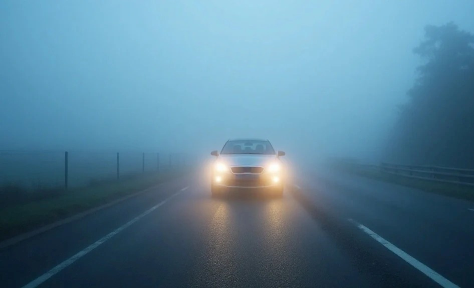 Wat moet je als bestuurder doen bij dichte mist?