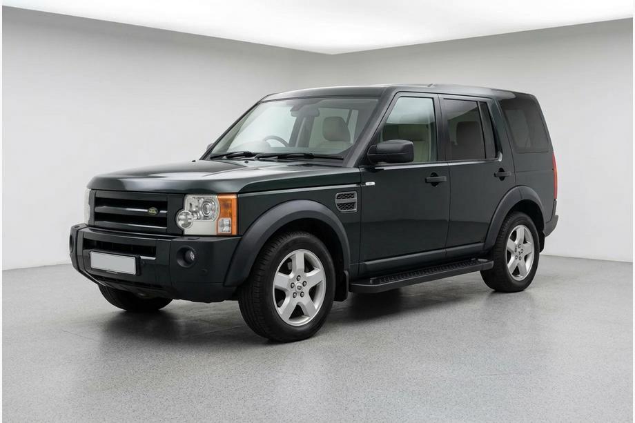 Land Rover Discovery III 2004–2009 Allmond Black side steps (2 st., aluminium) Image