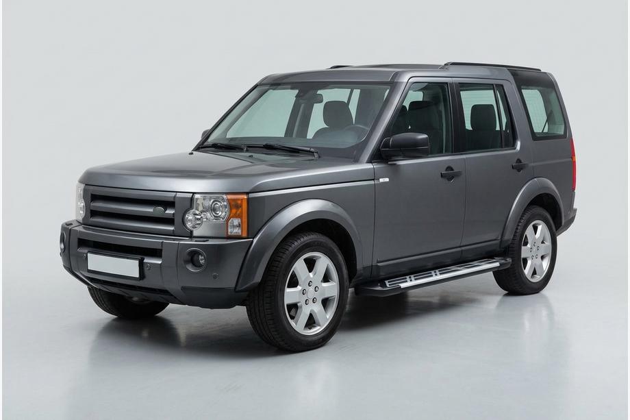 Land Rover Discovery III 2004–2009 Sunrise side steps (set van 2, aluminium) Image