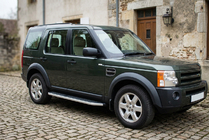 Land Rover Discovery III 2004–2009 Side steps Tayga Grey (set van 2, aluminium) foto 1