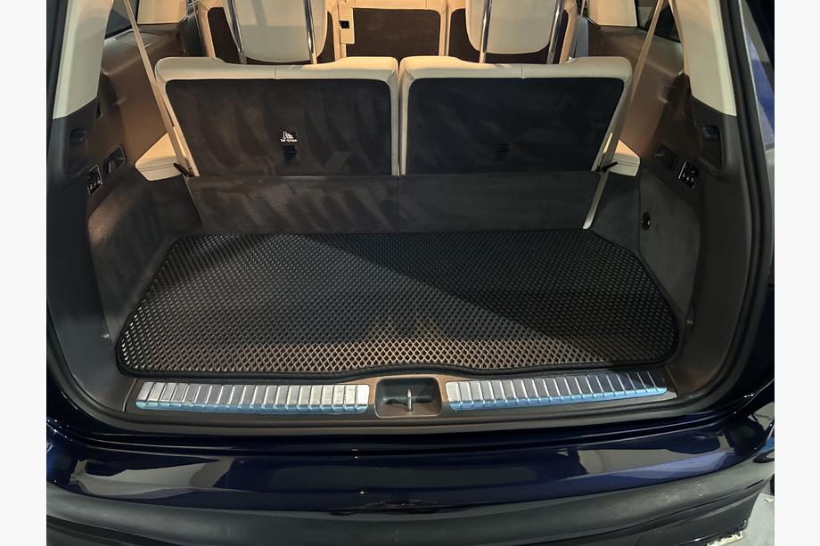 Mercedes GLS X167 2019– EVA kofferbakmat (3 rijen, zwart) Foto 1