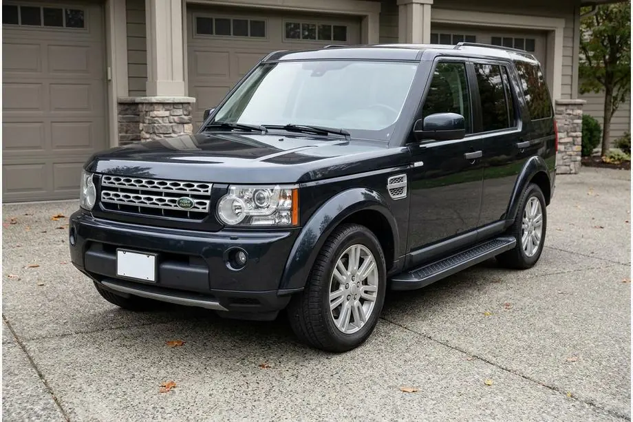 Land Rover Discovery IV 2009–2017 Allmond Black side steps (2 st., aluminium) Image