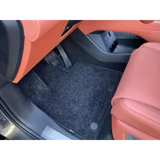 Textiele automatten Deluxe (3 rijen, zwart) foto 1