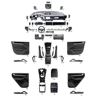 Interieur upgrade kit voor 2023+ Porsche Cayenne 2010–2017