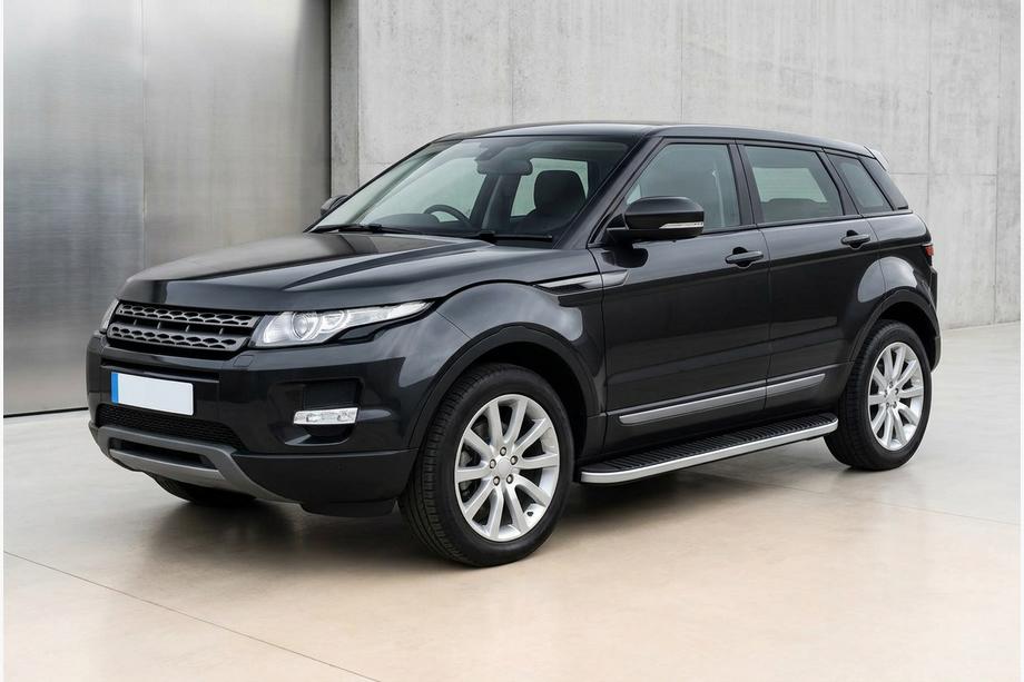 Range Rover Evoque 2012–2018 Side steps Tayga Grey (set van 2, aluminium) Image