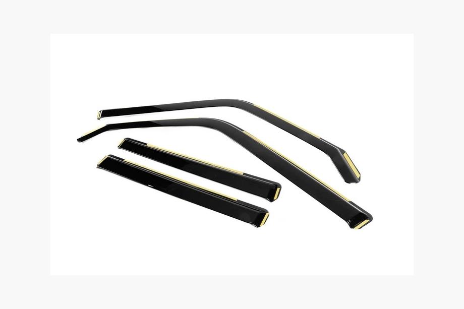 Toyota Land Cruiser Prado 250 2023– In-channel raamdeflectoren Niken Luxury (4 stuks) Foto 3