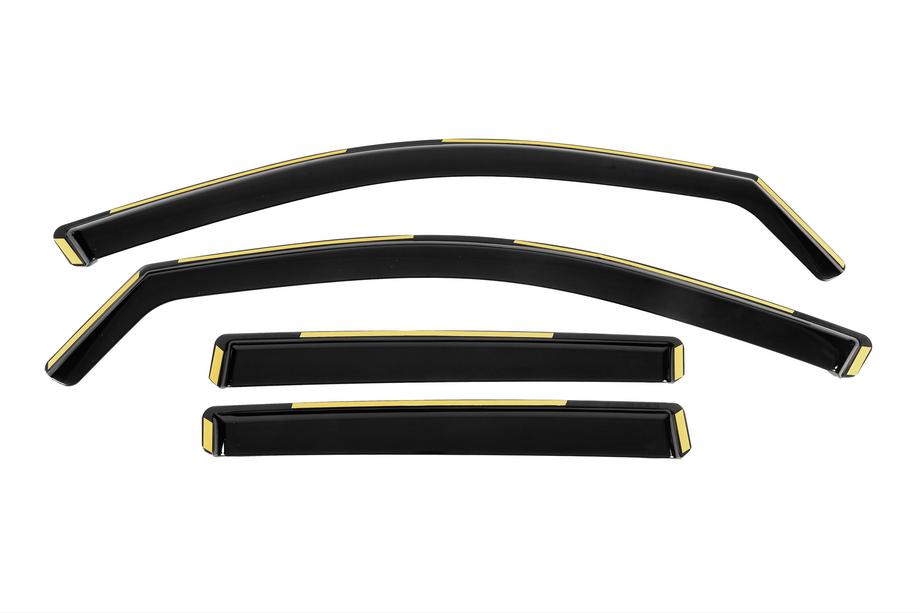 Mercedes GLC Coupé C254 2022– In-channel raamdeflectoren Niken Luxury (4 stuks) Image