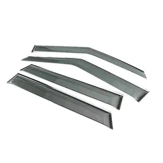 Windschermen met chromen sierlijst Niken Luxury (4 stuks) foto 2