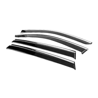 Windschermen met chromen sierlijst Niken Luxury (4 stuks) foto 2