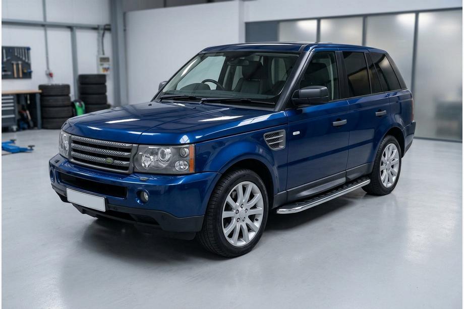 Range Rover Sport 2005–2013 Maydos V1 zijtreden (set 2 stuks, aluminium + RVS) Image