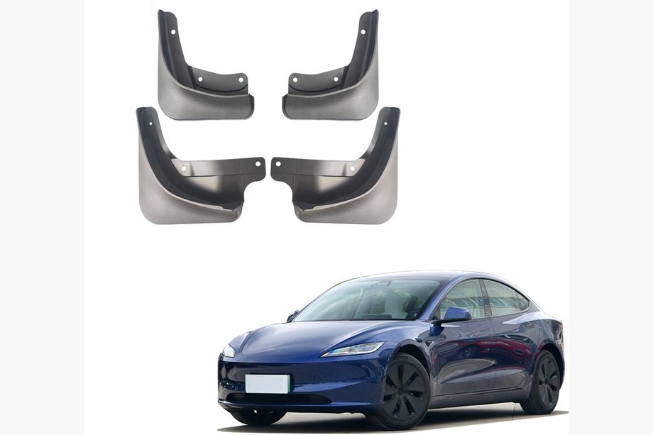 Tesla Model 3 2017– Premium spatborden (2023+, 4 stuks) Foto 1
