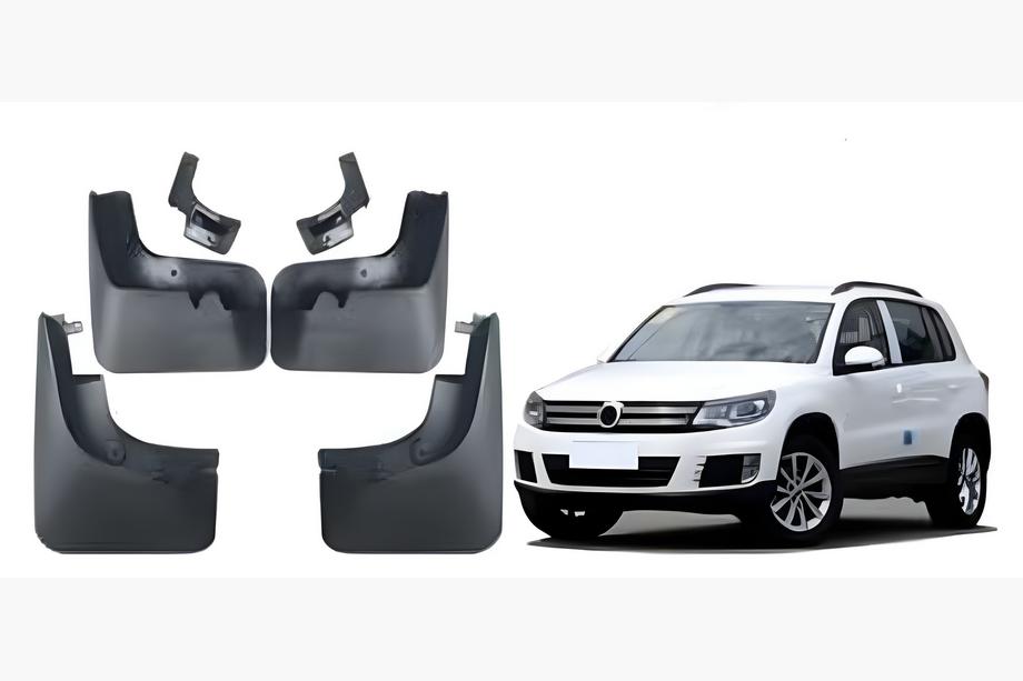 Volkswagen Tiguan 2007–2016 Premium V2 spatlappen (set van 4) Image