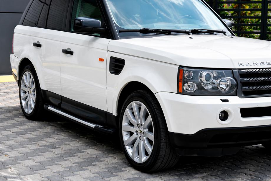 Range Rover Sport 2005–2013 Side steps Allmond Grey (2 stuks, aluminium) Image
