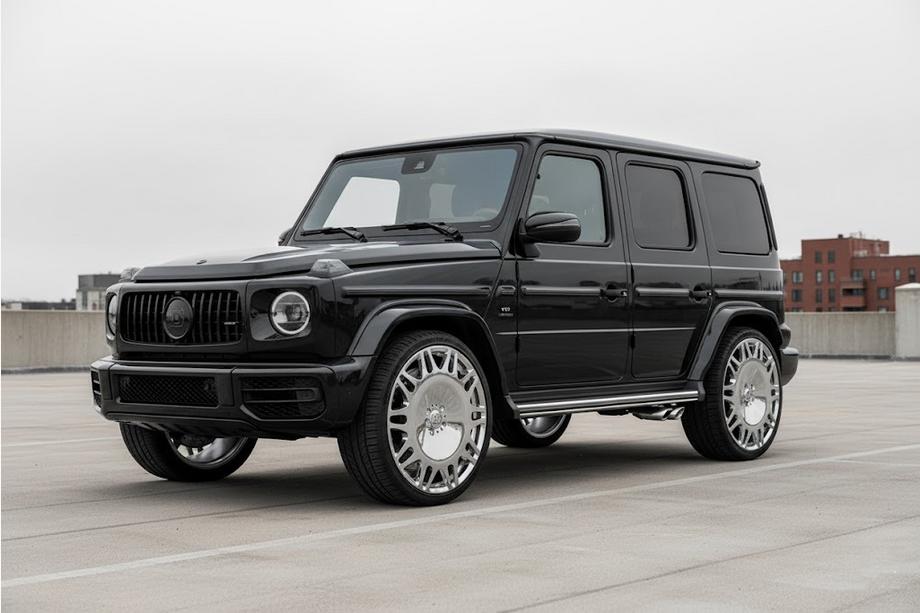Mercedes G-klasse W463 1990–2018 Gesmede aluminium velgen Custom V5 (R20, 4 stuks) Image