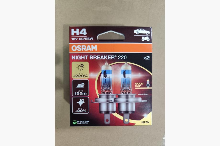 Osram H4 60/55W Night Breaker Laser +220% koplamp Image