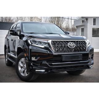 Frontbumper lipspoiler TRD (2017-) Toyota Land Cruiser Prado 150 2009–2023 foto 1