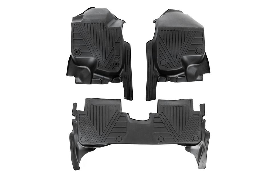 Honda CRV 2017–2022 Niken Luxury 3D rubberen automatten (voor hybride, 3 stuks) Foto 2