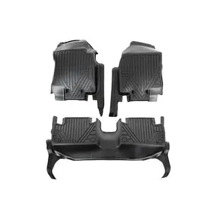 Rubberen mattenset Niken Luxury 3D (voor X-trail, 3-delig) foto 2