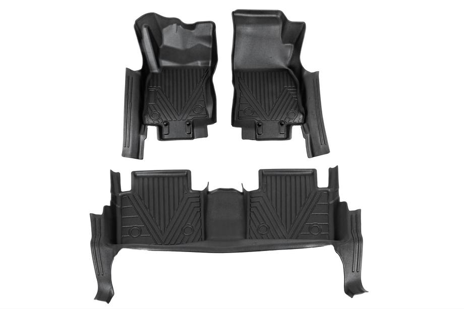 Nissan X-trail T33/Rogue 2022– Niken Luxury 3D rubberen automatten voor het interieur (voor X-trail, 3-delig) Foto 1