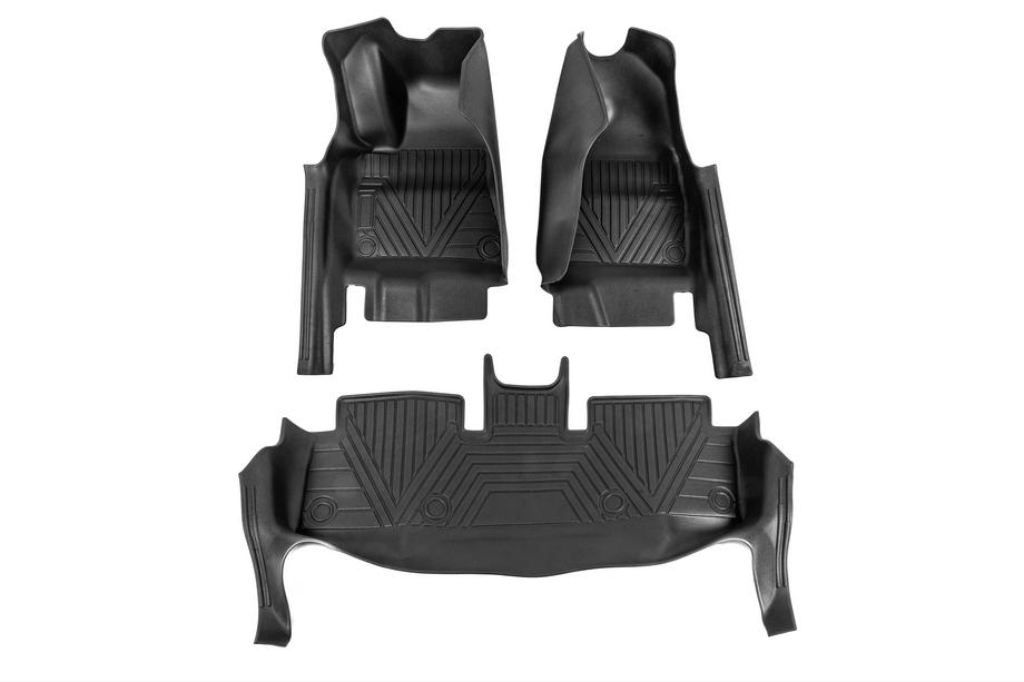 Tesla Model 3 2017– Rubberen automatten Niken Luxury 3D (3 stuks) Image