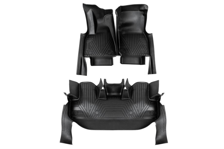 Tesla Model Y 2020– Rubberen automatten Niken Luxury 3D (3 stuks) Foto 1
