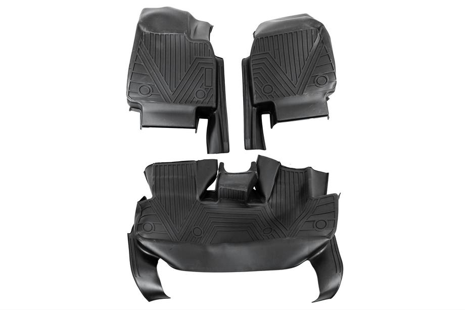 Tesla Model Y 2020– Rubberen automatten Niken Luxury 3D (3 stuks) Foto 2