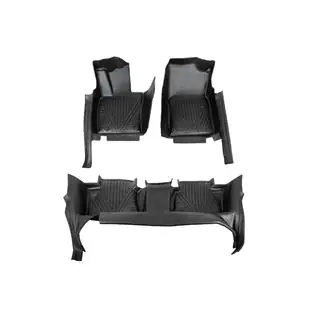 Niken Luxury 3D rubberen automatten (voor hybride, 3 stuks) foto 1