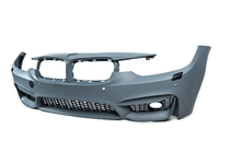 BMW 3 Serie F30/F31 2012–2019 Voorbumper in F80 M3-stijl (voor mistlampen) foto 2