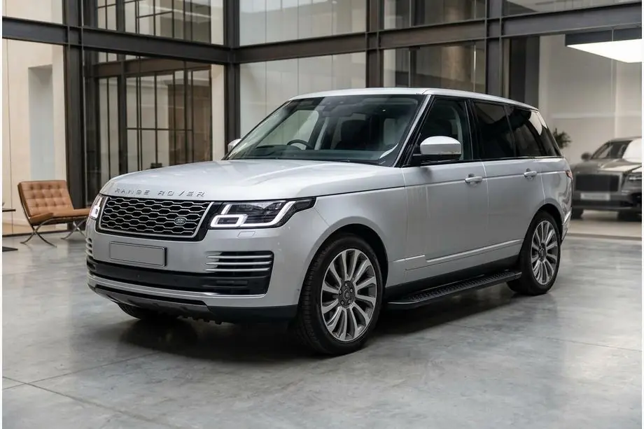 Range Rover IV L405 2013–2021 Allmond Black side steps (2 st., aluminium) Image