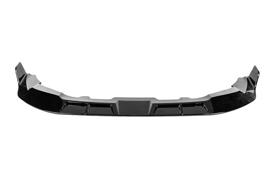 BMW X4 G02 2018– Voorbumper lip spoiler (voor F98 2022-2024, hoogglans zwart) Foto 3
