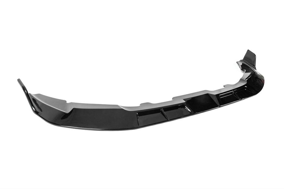 BMW X4 G02 2018– Voorbumper lip spoiler (voor F98 2022-2024, hoogglans zwart) Foto 5