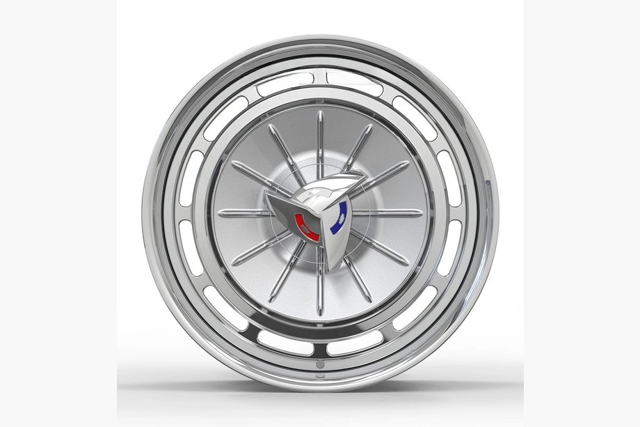 Chevrolet Impala 1961–1964 Gesmede OEM-velgen R18 R20 (4 stuks) Foto 5