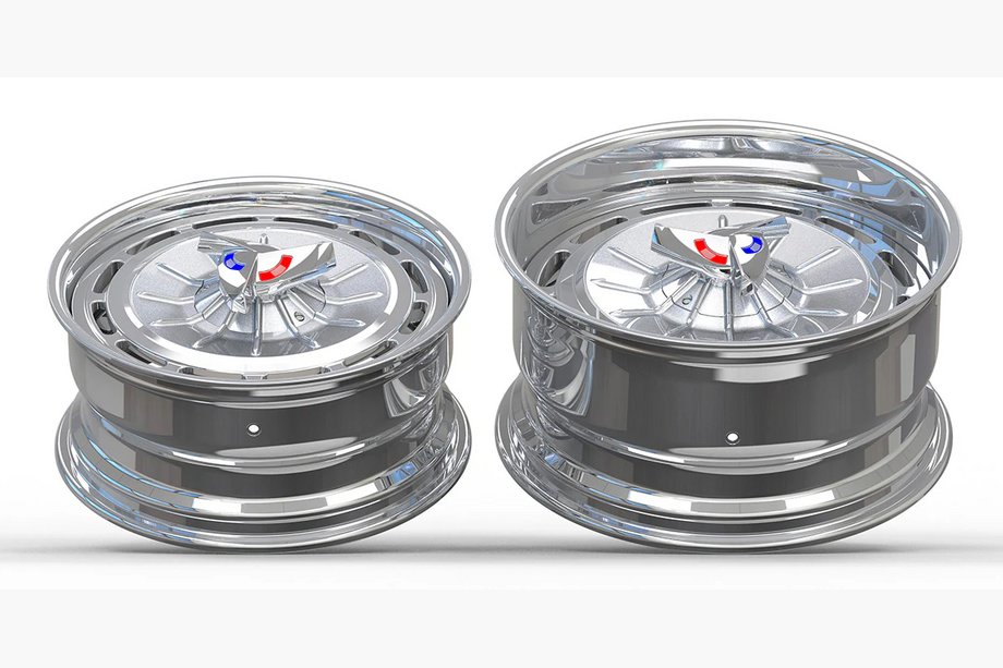 Chevrolet Impala 1961–1964 Gesmede OEM-velgen R18 R20 (4 stuks) Foto 9