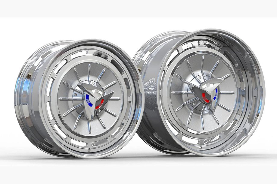 Chevrolet Impala 1961–1964 Gesmede OEM-velgen R18 R20 (4 stuks) Foto 1
