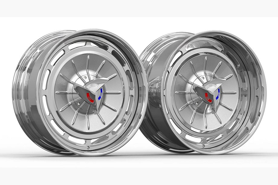Chevrolet Bel Air 1961–1964 Gesmede OEM velgen R20 (4 st.) Image