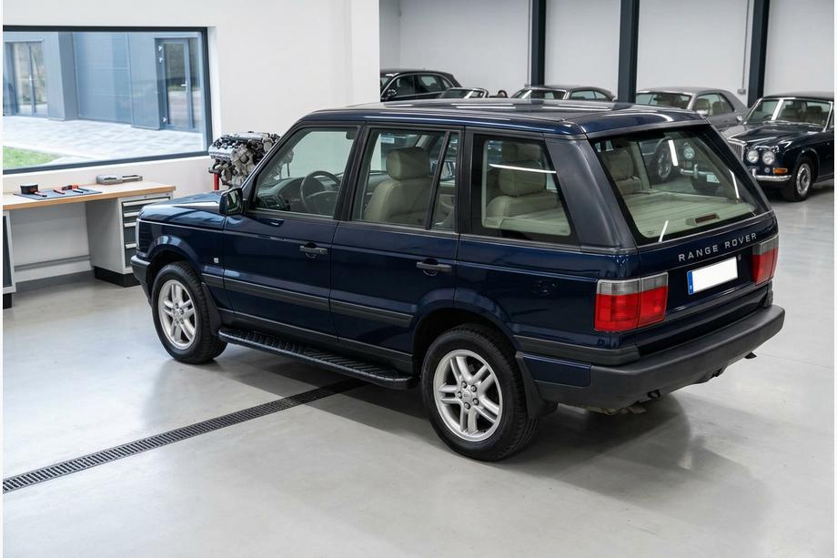 Range Rover II P38A 1997–2002 Bosphorus Black side steps (2 st., aluminium) Image