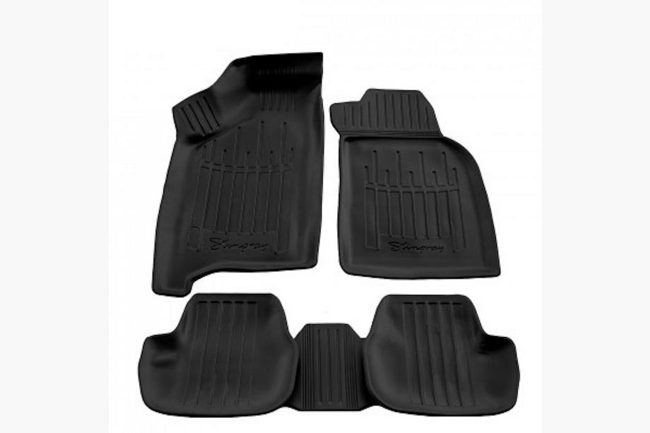 VAZ 2110-21115 1995–2015 Stingray 3D rubberen automatten (voor 2114/2115, 5-delig) Image