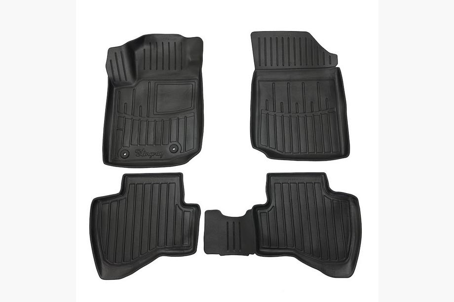 Toyota Aygo 2014–2021 Stingray 3D rubber automatten voor interieur (4 stuks) Image