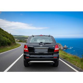 Achterbeschermbeugel AK012 (roestvrij staal) Kia Sorento I BL 2002–2009