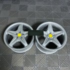 Ferrari 348 OEM gesmede velgen R18 (4 stuks) foto 2