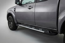 Mazda BT-50 2007–2012 Sunrise side steps (set van 2, aluminium) foto 1