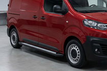 Fiat Scudo 2022– Zijtreden Vision New Black (2 stuks, aluminium) foto 1