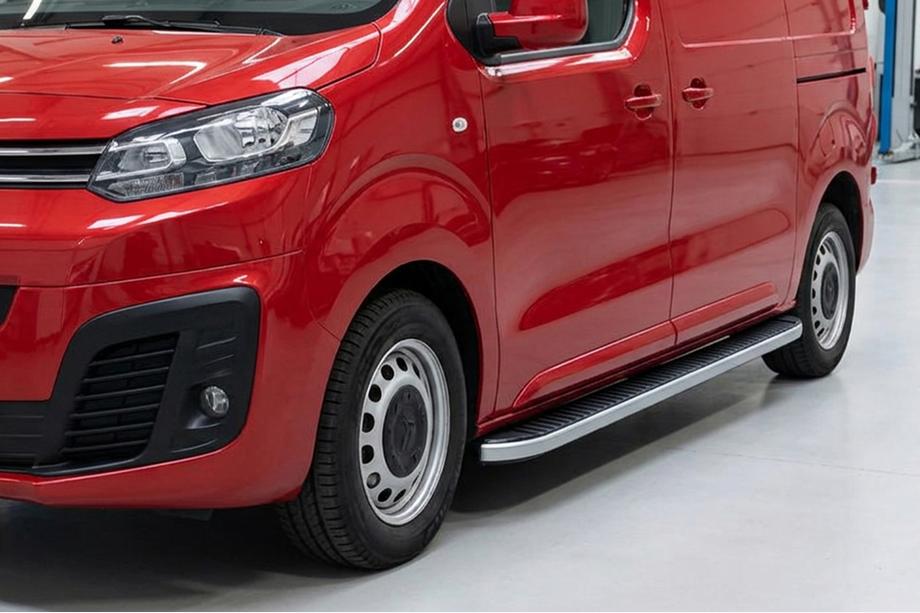 Fiat Scudo 2022– Side steps Tayga Grey (2 stuks, aluminium) Image